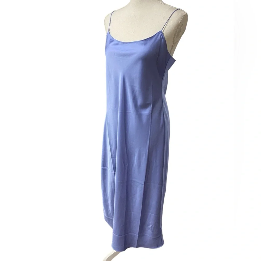 J. Crew Gwyneth Slip Dress in Luster Charmeuse Size 6 - Picture 4 of 7